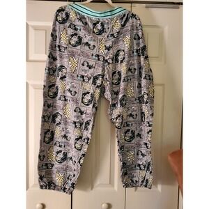 Wonder Woman Comic Print Pajama Pants Plus Size 3X Sleep Lounge Women's